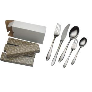 ALFACT ジェンヌ ディナーセット25pc 【エコギフト】 カトラリーセット (名入れ無料)【日本製/荒澤製作所/アルファクト】｜カトラリーショップ