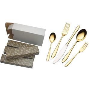 ALFACT ジェンヌ ディナーセット25pc カトラリーセット (名入れ無料