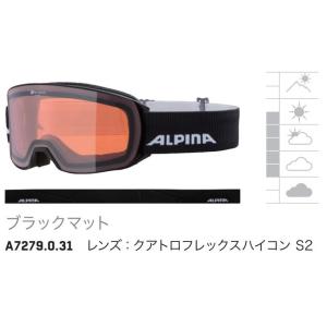 アルピナ ALPINA スキー 偏光 ハイコントラスト ゴーグル NAKISKA QH ナキスカ キューエイチ A7279031
