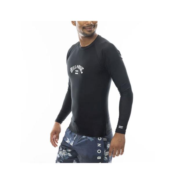 ビラボン BILLABONG メンズ マリン サーフ ラッシュガード 長袖 ROUND NECK L...