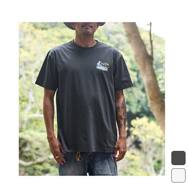 ビラボン BILLABONG メンズ マリン サーフ ウェア Tシャツ 半袖 MEGABASS SU...