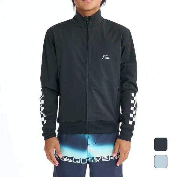 クイックシルバー QUIKSILVER キッズ ジュニア サーフ マリン ウェア トップス 長袖 フ...