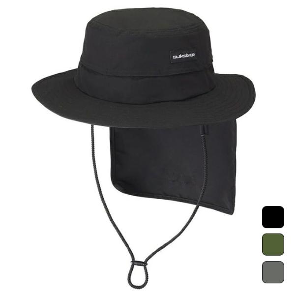 クイックシルバー QUIKSILVER メンズ マリン サーフ 帽子 ハット UV WATER BE...