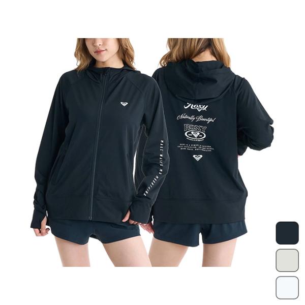 ロキシー ROXY レディース マリン サーフ ウェア トップス ラッシュガード フルジップ HIS...