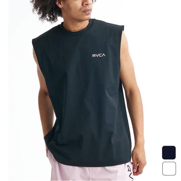 RVCA ルーカ メンズ マリン ウェア サーフタンクトップ STARIGHT WAY SFTT B...