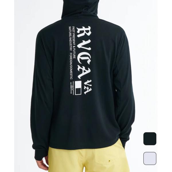 RVCA ルーカ メンズ マリン サーフ ウェア トップス ジップアップフーディ ラッシュガード O...