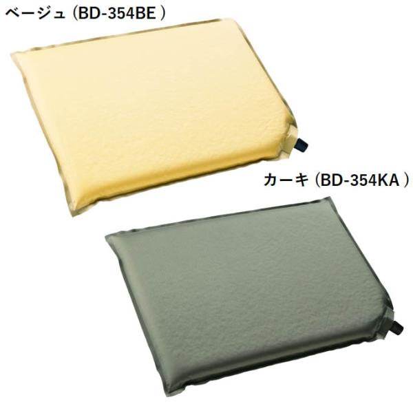 バンドック BUNDOK キャンプ 寝袋・マット オートエアざぶとん　カーキ （品番） BD-354...