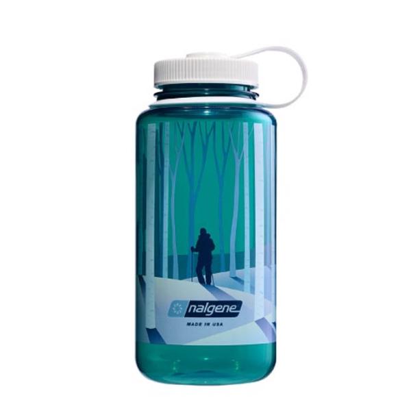 ナルゲン nalgene キャンプ ボトル 広口1.0L Tritan Renew ランドスケープ ...