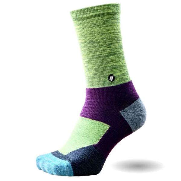 オレノ OLENO レディース 登山 アウトドア トレッキング アクセサリー おしゃれ ウール ソッ...