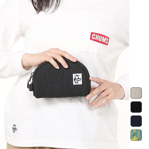 チャムス CHUMS メンズ レディース アウトドア アクセサリー 小物 ポーチ Booby Emb...