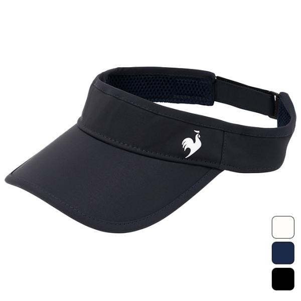 ルコック le coq sportif レディース テニス 帽子 バイザー FAN AIRサンバイザ...
