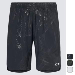 オークリー OAKLEY メンズ テニス ウェア ボトムス ショートパンツ SLANT GRAPHIC SHORTS 9INCH 7.0 FOA405239 【2023SS】｜spopia