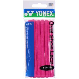 ヨネックス YONEX テニス オーバルシューレース AC570 026 ピンク｜spopia