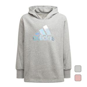 アディダス Adidas キッズ ジュニア ガールズ トレーニングウェア 長袖 フード ダンス メタリックプリント パーカー スウェットフーディ S 60adi Do756 Spopia Net Shop 通販 Yahoo ショッピング