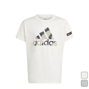 【スタッフおすすめ】 アディダス adidas ジュニア ガールズ スポーツ カジュアルウエア 半袖 トップス YG MMKO グラフィックTシャツ ECU22 【2023SS】｜spopia