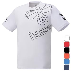 ヒュンメル Hummel メンズ サッカー ウェア トップス 半袖 Tシャツ BIGロゴTシャツ HAY2130 【2023SS】｜spopia