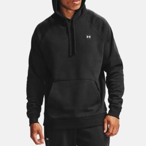 アンダーアーマー UNDER ARMOR メンズ スウェット パーカー プルオーバー UAライバルフリース フーディー 1357092 001