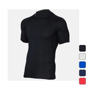アンダーアーマー UNDER ARMOR メンズ トレーニング 機能性インナー トップス UAヒートギアアーマー モック ショートスリーブ 1358576