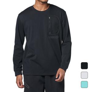 アンダーアーマー UNDER ARMOR メンズ トレーニング ウェア 長袖 Tシャツ UAヘビーウェイトコットン ポケット ロングスリーブTシャツ 1385290 【2024SS】｜spopia