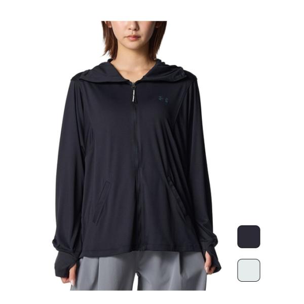 アンダーアーマー UNDER ARMOR レディース トレーニング ウェア トップス フルジップ パ...
