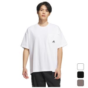 アディダス adidas メンズ スポーツ ウェア トップス 半袖 M POCKET Tシャツ KUE40 【2024SS】｜spopia