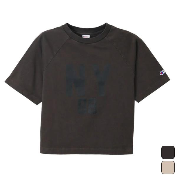 チャンピオン Champion レディース スポーツ カジュアル ウェア トップス Tシャツ SHO...