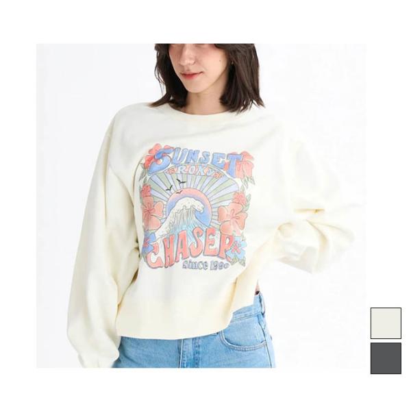 ロキシー ROXY レディース スポーツ カジュアル ウェア トップス トレーナー SUNSET C...