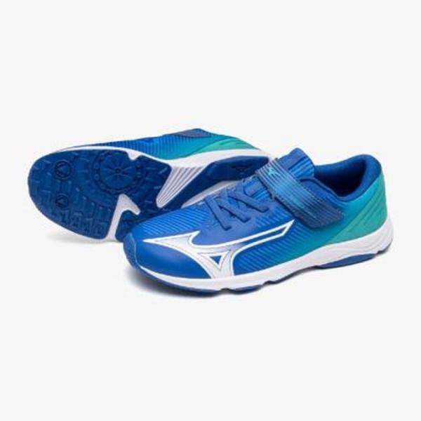ミズノ MIZUNO キッズ ジュニア ランニング シューズ SPEED STUDS 4 BELT ...