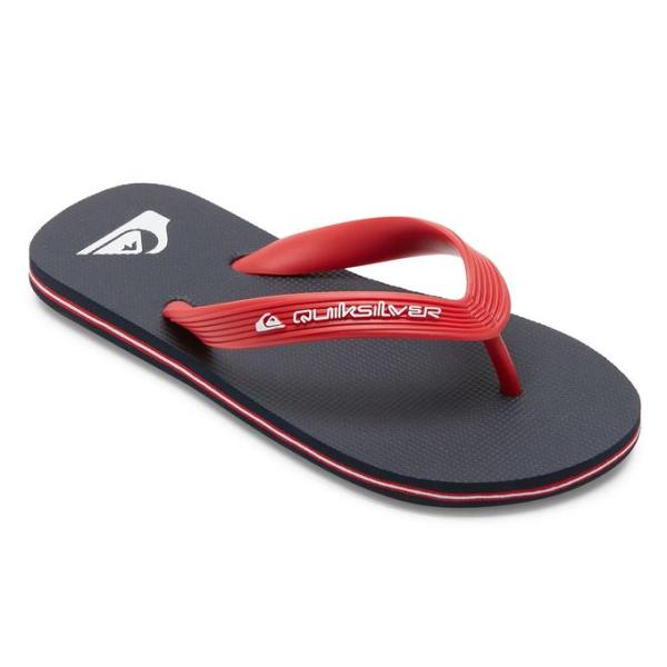 クイックシルバー QUIKSILVER キッズ ジュニア ビーチサンダル MOLOKAI CORE ...