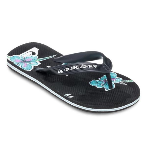 クイックシルバー QUIKSILVER キッズ ジュニア ビーチサンダル MOLOKAI ART 2...