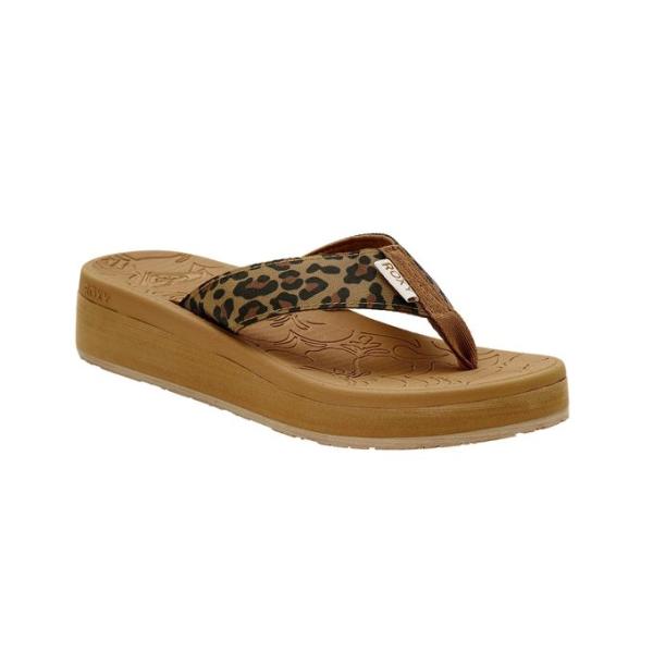 ロキシー ROXY レディース ビーチサンダル CAILLAY ANIMALS RSD261010 ...