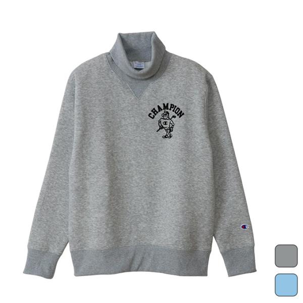 チャンピオン CHAMPION メンズ ゴルフ ウェア トップス テックウィーブ テリー タートルネ...