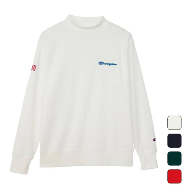チャンピオン CHAMPION メンズ ゴルフ ウェア トップス 長袖 モックネックシャツ C3-C...