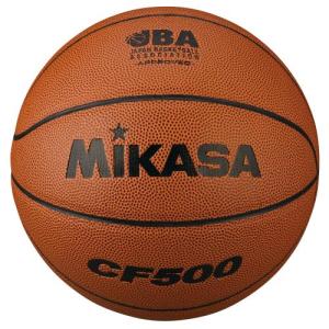 ミカサ MIKASA 小学校用 ボール ミニバスケットボール 検定球 5号 CF500 ブラウン｜spopia