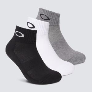 オークリー OAKLEY メンズ ソックス 靴下 3足セット 3P SOCK 93238JP 958｜spopia