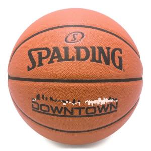 スポルディング SPALDING バスケットボール 男子一般用 ダウンタウン 合成皮革 7号球 76-499J｜spopia