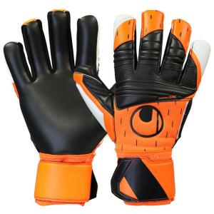 ウールシュポルト uhlsport サッカー ゴールキーパーグローブ ウールシュポルト スーパーレジスト ハーフネガティブ 1011273｜spopia