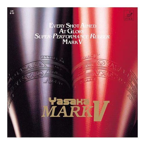 ヤサカ (Yasaka) 卓球 ラケット アクセサリー ラバー マーク V B10-20 赤