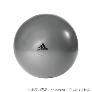 アディダス adida バランスボール トレーニング フィットネス エクササイズ ジムボール 55cm グレー ADBL11245｜spopia