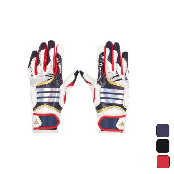 アディダス adidas 野球 ソフトボール 手袋 ジュニア バッティング用 手袋 41 バッティン...