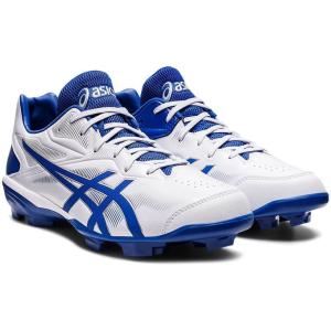 アシックス ASICS 野球 ポイントスパイク STAR SHINE 3 スターシャイン 3 1123A033 102 WHITE/ROYAL BLUE 【2023SS】｜spopia