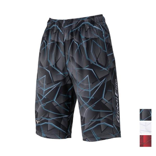ミズノ MIZUNO ジュニア 野球 ウェア ボトムス ショートパンツグローバルエリート グラフィッ...