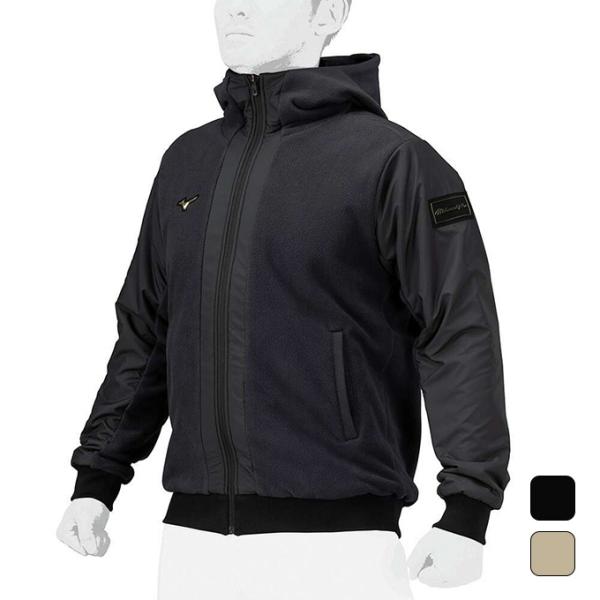 ミズノ MIZUNO 野球 ウエア アウター 【ミズノプロ】プルーフフリースフーディ[ユニセックス]...