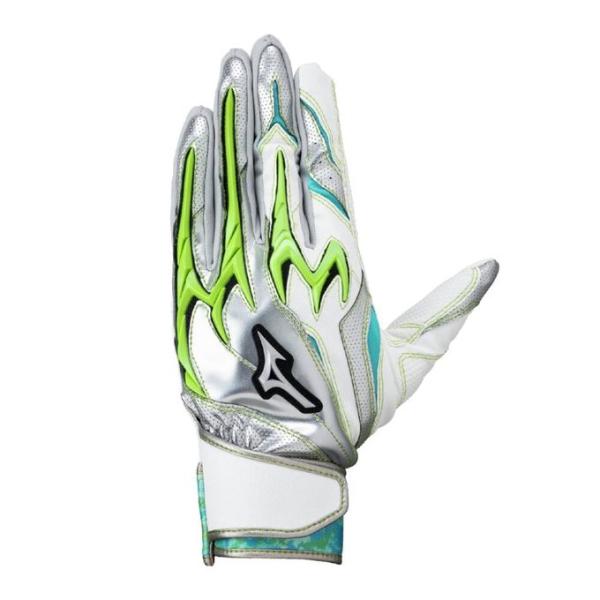 ミズノ MIZUNO 野球 バッティング手袋 シリコンパワーアークDI レプリカ【両手用】 1EJE...