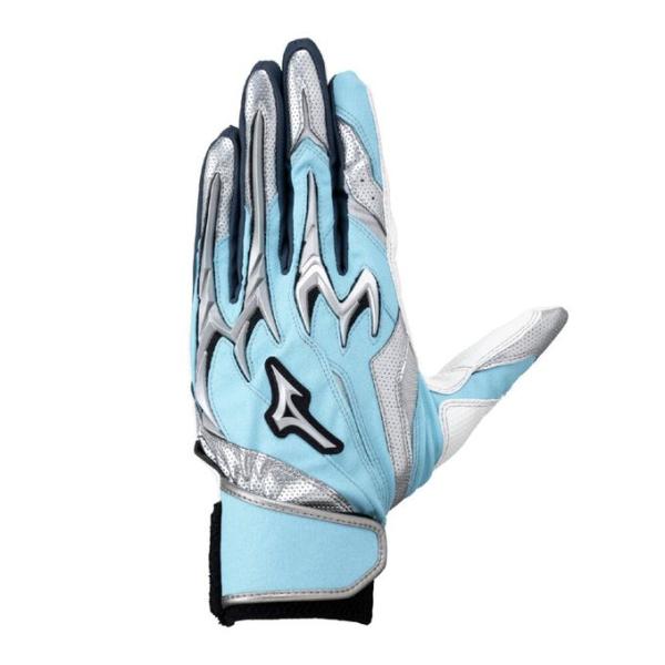 ミズノ MIZUNO 野球 バッティング手袋 シリコンパワーアークDI レプリカ【両手用】 1EJE...