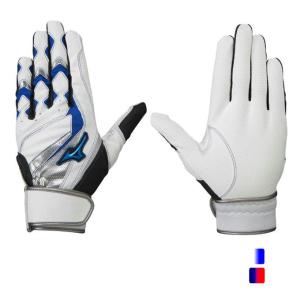 ミズノ MIZUNO 野球 ジュニア バッティンググラブ 両手用 WILLDRIVE BLUE 1EJEY245 【2022FW】｜spopia