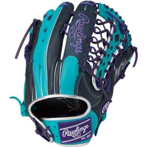 ローリングス rawlings 野球 軟式用グラブ HYPER TECH ハイパーテック COLOR SYNC GR4HTCY719 ネイビー/Mグリーン N/MGRN 【2024SS】｜spopia