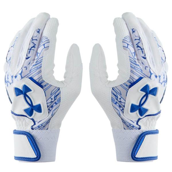 アンダーアーマー UNDER ARMOR 野球 ジュニア バッティング手袋 両手用 UAクリーンアッ...