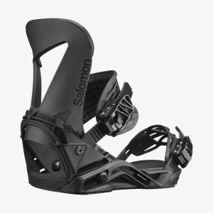 【国内正規品】 サロモン SALOMON スノーボード バインディング メンズ HOLOGRAM BLK 22-23モデル｜spopia