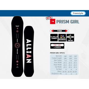 アライアン ALLIAN スノーボード レディース PRISM GIRL 22-23モデル
